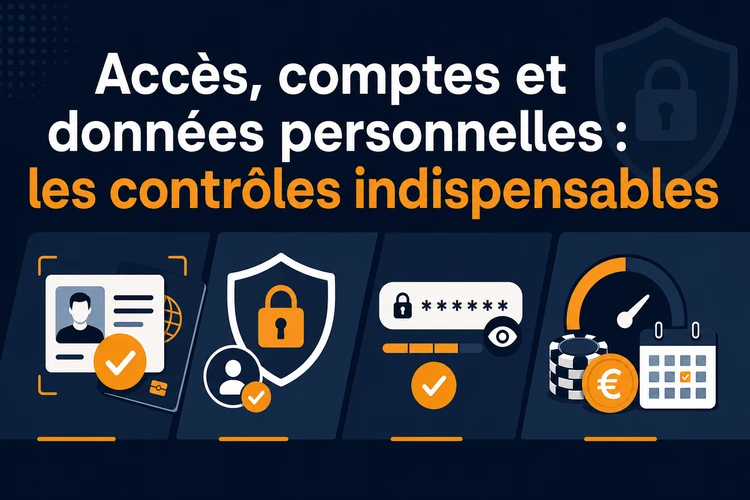 Accès, comptes et données personnelles : les contrôles indispensables